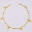Tobillera Gc Dijes 3.85 g / 24.6 cm / 3.1 mm Oro Amarillo 18K