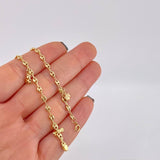 Tobillera Gc Dijes 3.85 g / 24.6 cm / 3.1 mm Oro Amarillo 18K
