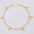 Tobillera Gc Dijes 4.35 g / 25.6 cm / 3.2 mm Oro Amarillo 18K