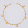 Tobillera Gc Dijes 4.05 g / 25.2 cm / 3.2 mm Oro Amarillo 18K