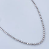 Cadena Militar 6.6gr / 50.3cm / Oro Blanco +3 18K &