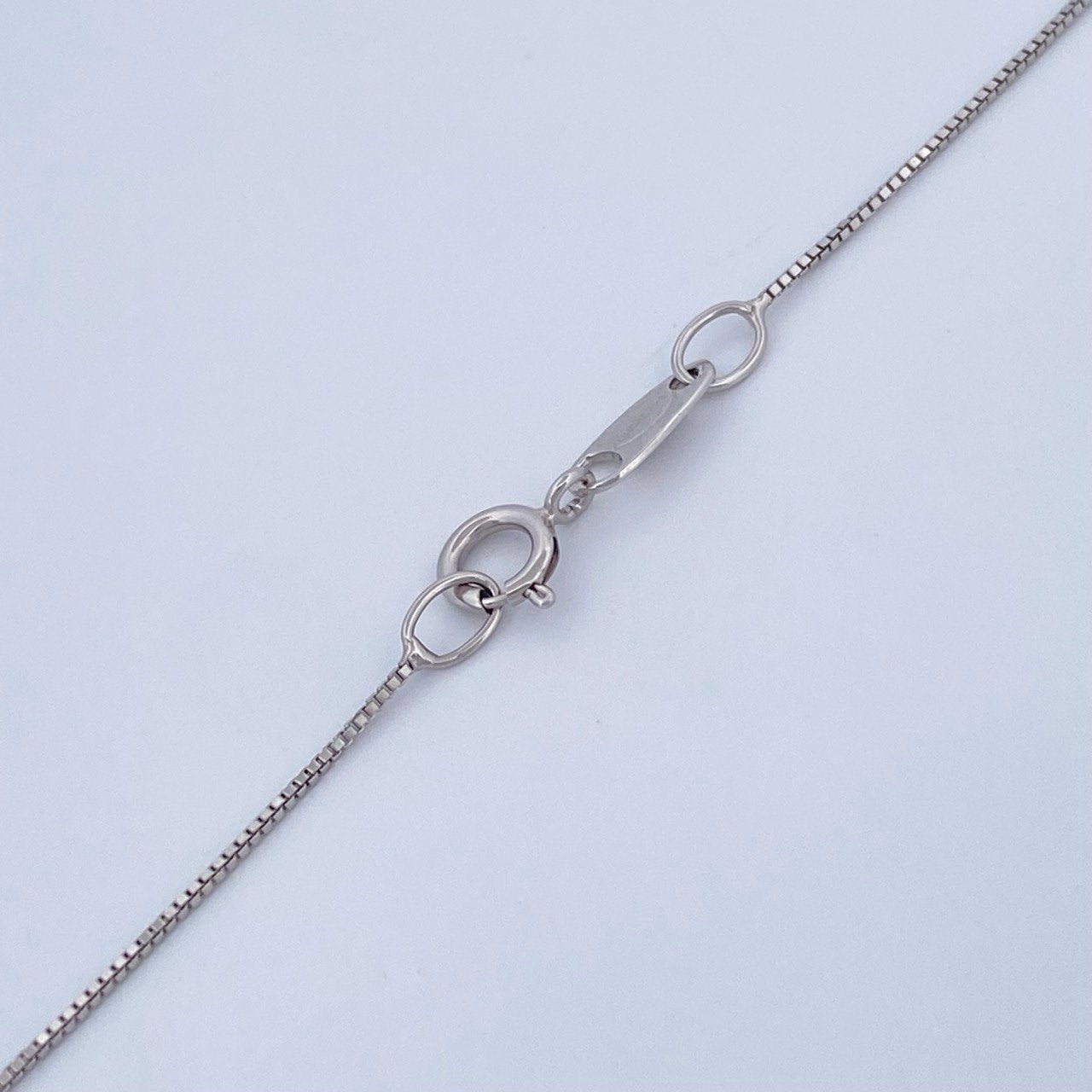 Cadena Veneciana 1.3gr / 45cm / Oro Blanco +3 18K &