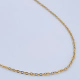 Cadena Aro Seguido 2.35gr / 52cm / Oro Amarillo +3 18K &