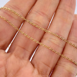 Cadena Aro Seguido 2.35gr / 52cm / Oro Amarillo +3 18K &