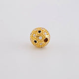 Herraje Balón 1.55 g / 0.7 cm Oro Amarillo 18K