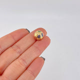 Herraje Balón 2 g / 1 cm Oro Amarillo 18K