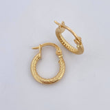 Candongas Carly 1.05gr / 1.5cm / Oro 18K &