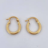 Candongas Carly 1.05gr / 1.5cm / Oro 18K &
