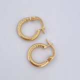 Candongas Carly 0.95gr / 1.5cm / Oro 18K &