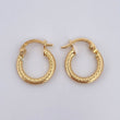 Candongas Carly 0.95gr / 1.5cm / Oro 18K &