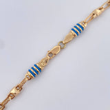 Cadena Rustico Rombos 15.1gr / 61.5cm / Oro 18K &