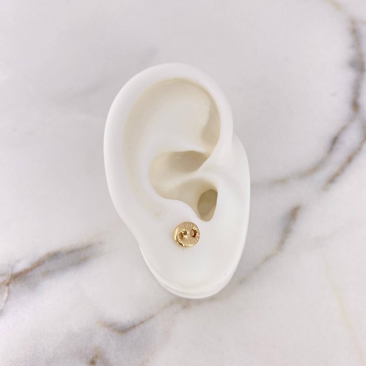 Topos GC 0.8gr / Diamantados Oro Amarillo 18K &
