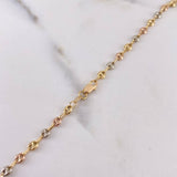 Cadena GC 7.1gr / 60cm / 3mm Tres Oros 18K &