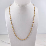Cadena GC 7.1gr / 60cm / 3mm Tres Oros 18K &