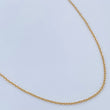 Cadena Aro Seguido 1.3gr / 45.3cm / Oro Amarillo +3 18K &