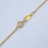 Cadena Aro Seguido 1.3gr / 45.3cm / Oro Amarillo +3 18K &