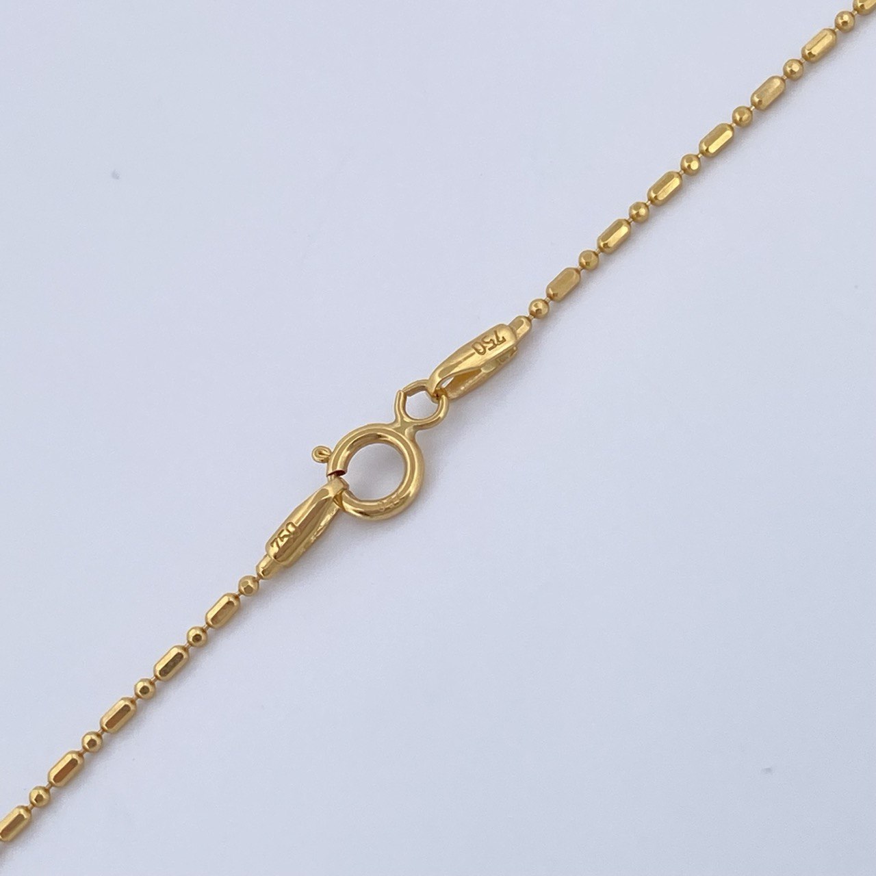 Cadena Morse 2.2gr / 45cm / Oro Amarillo +3 18K &