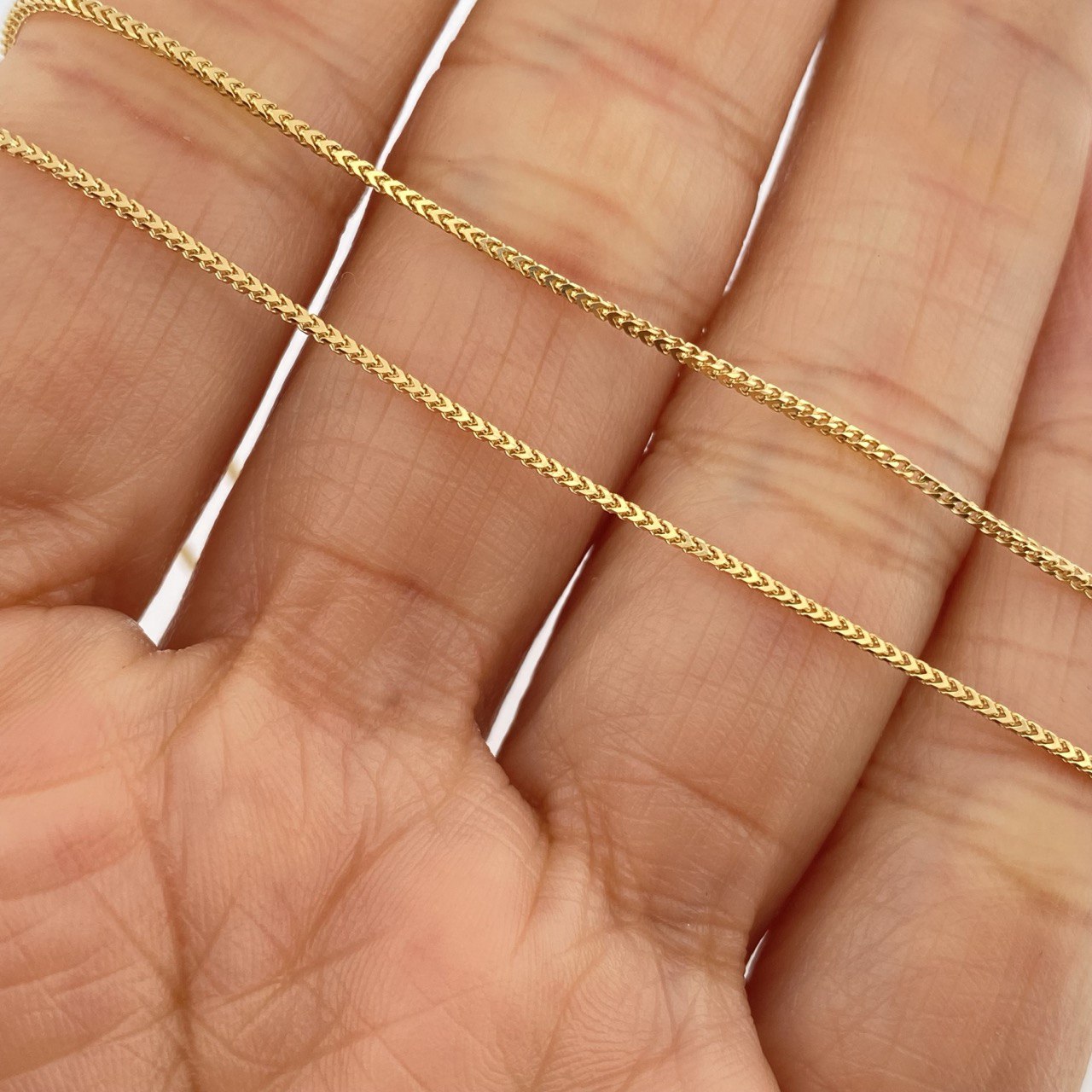 Cadena Franco 3.85gr / 60.5cm / Oro Amarillo +3 18K &