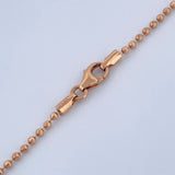 Cadena Militar 5.25gr / 60.3cm / Oro Rosa +3 18K &