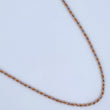 Cadena Lazo 3.45gr / 60cm / Tres  Oros  +3 18K &