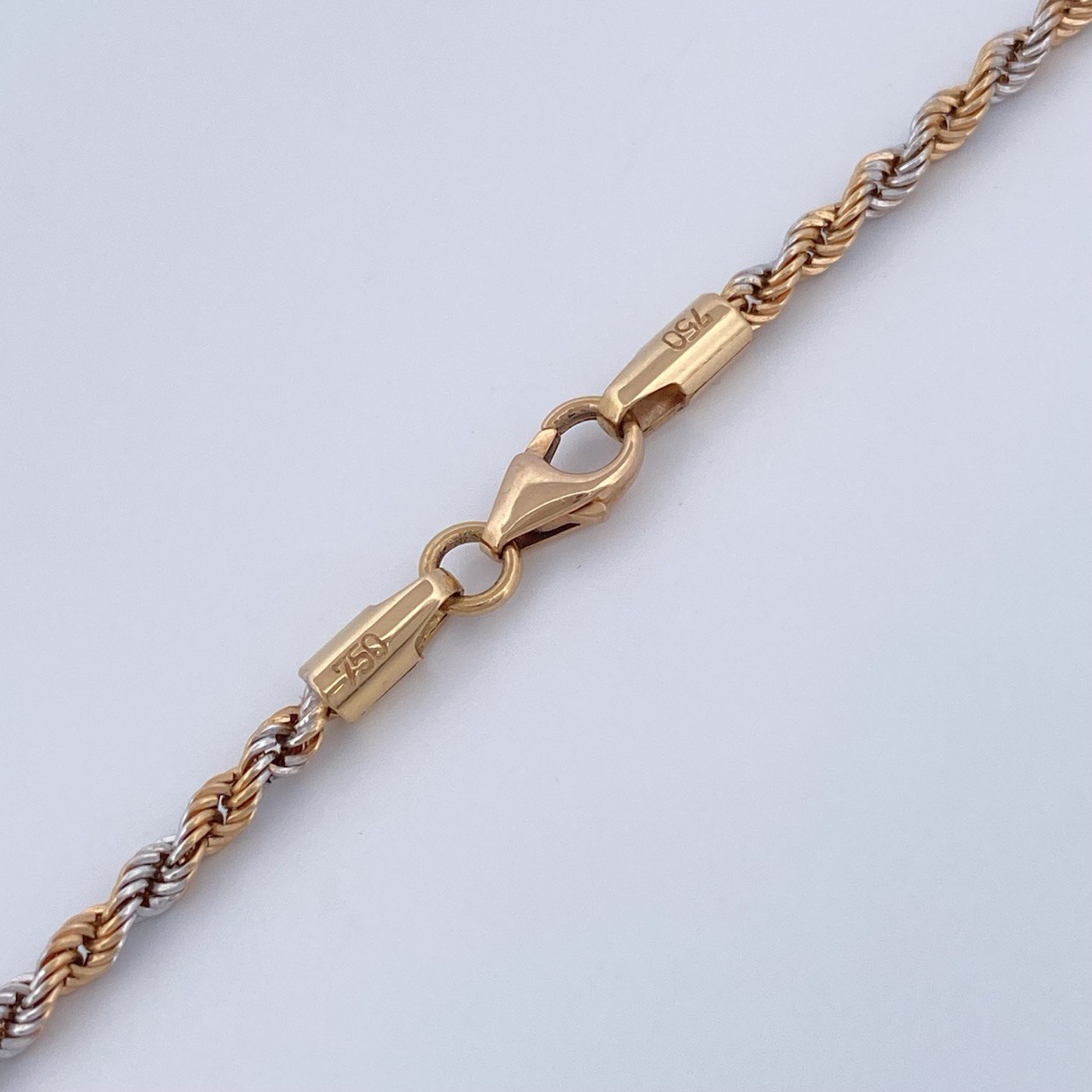 Cadena Lazo 3.45gr / 60cm / Tres  Oros  +3 18K &