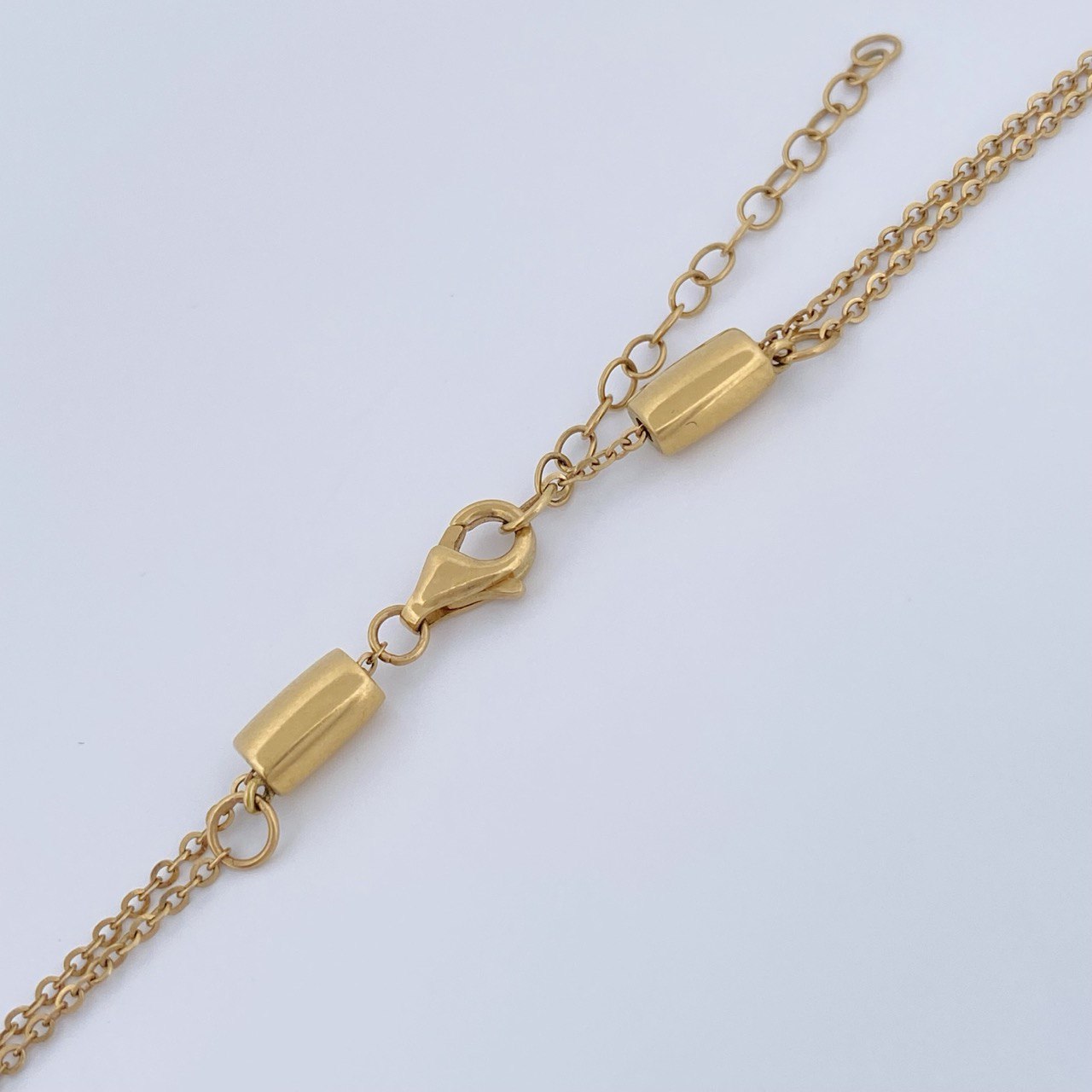 Cadena Trebol Aro Seguido 4.25gr / 41cm-44cm / Oro Amarillo +4 18K &