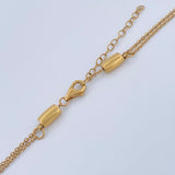 Cadena Trebol Aro Seguido 4.25gr / 41cm-44cm / Oro Amarillo +4 18K &