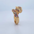 Anillo Pantera 7gr / T8 / Oro Amarillo 18K &