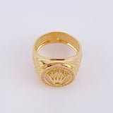 Anillo Correa Corona 7g / T11 Oro Amarillo 18K