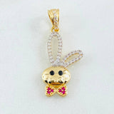 Dije Rostro Conejo 2.5gr / 3.1cm / Oro Amarillo 18K ©