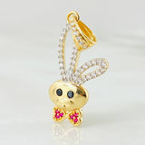 Dije Rostro Conejo 2.5gr / 3.1cm / Oro Amarillo 18K ©