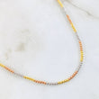 Cadena Guaya Tipo Militar 8.6gr / 40cm-45cm / Tres Oros +4 18K ©