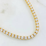 Cadena Tennis 49.25gr / 35cm / Oro Amarillo Nac.Esp. 18K ©