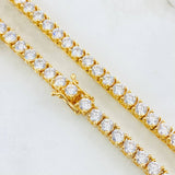 Cadena Tennis 49.25gr / 35cm / Oro Amarillo Nac.Esp. 18K ©