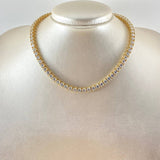 Cadena Tennis 49.25gr / 35cm / Oro Amarillo Nac.Esp. 18K ©