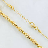 Cadena Guaya Ovalos 5.05gr / 40cm-43cm / Oro Amarillo +4 18K ©