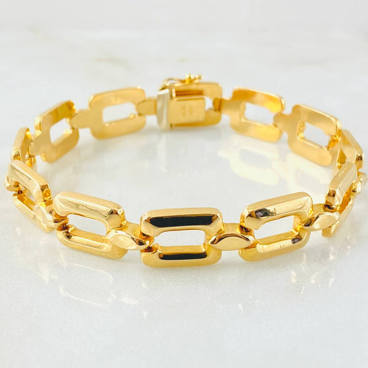 Pulso Bastión 13.6gr / 19cm / Oro Amarillo +4 18K ©