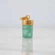 Dije Morralla Esmeralda 0.8g / 2cm Oro Amarillo 18K