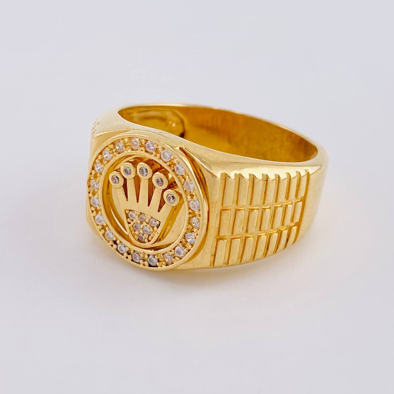 Anillo Corona Correa 13.35 g / T12 Oro Amarillo 18K