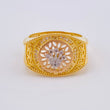 Anillo Corona Tribal 7.4 g / T11 Tres Oros 18K