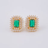 Topos Halo Tupido 4.2 g / 1.3 cm Oro Amarillo 18K
