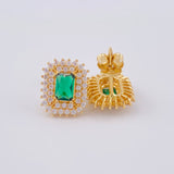 Topos Halo Tupido 4.2 g / 1.3 cm Oro Amarillo 18K