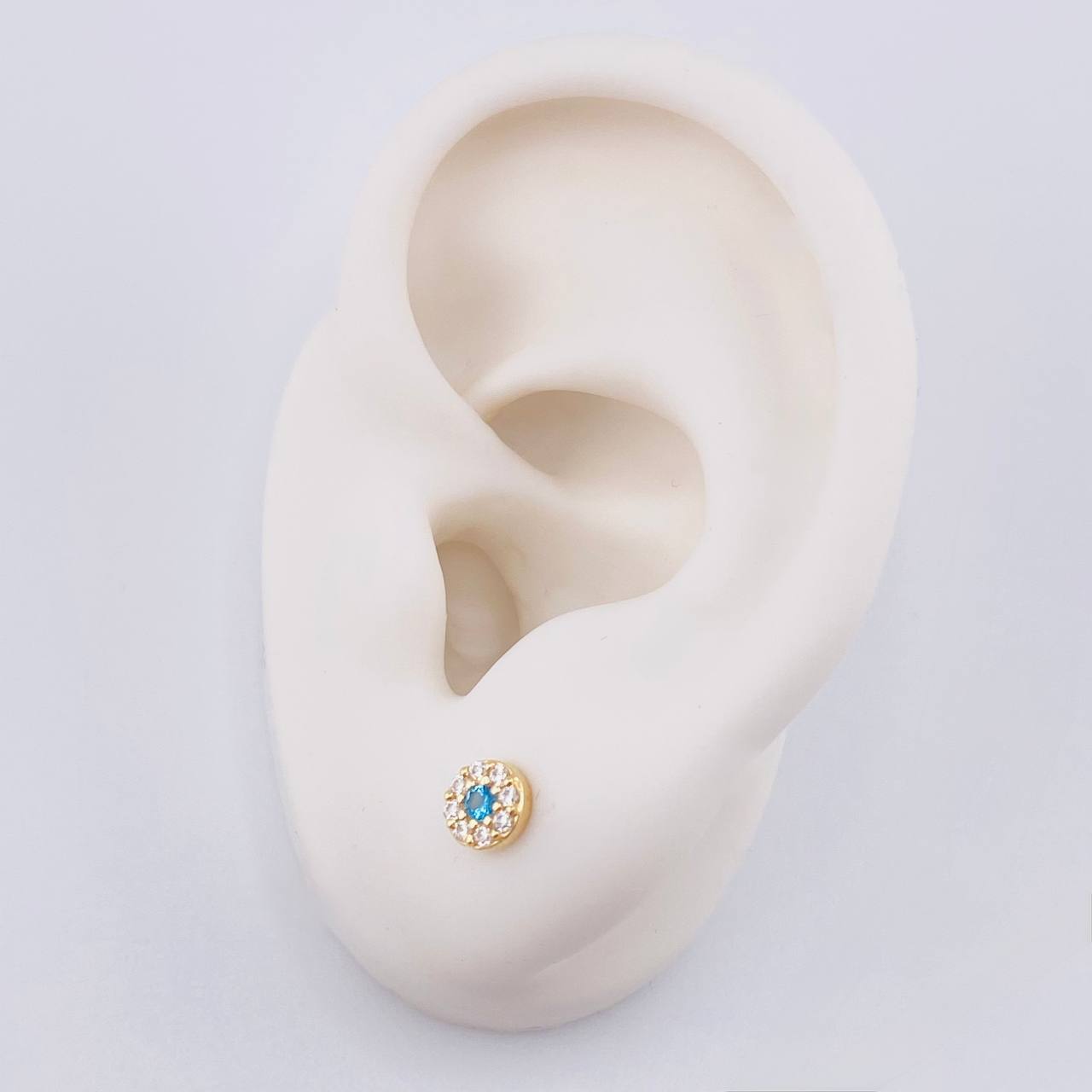 Topos Circulo Halo 1 g / 206 mm Oro Amarillo 18K