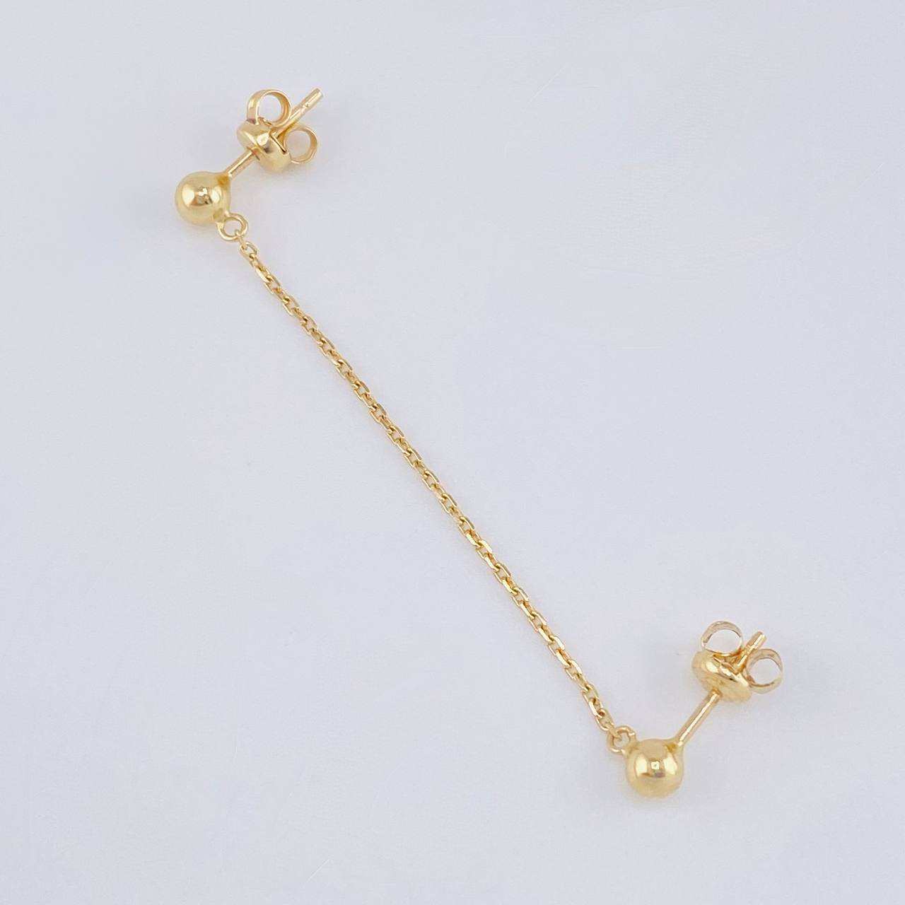 Piercing Colgante 1.15 g / 5.5 cm Oro Amarillo 18K