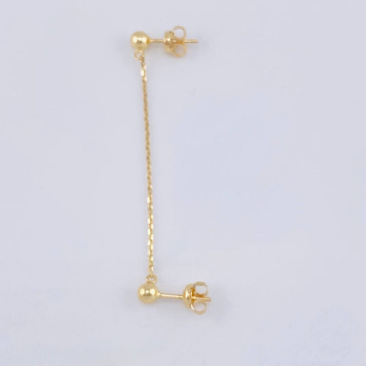 Piercing Colgante 1.1 g / 5.5 cm Oro Amarillo 18K