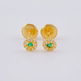 Topos Circulo Halo 0.55 g / 4.4 mm Oro Amarillo 18K