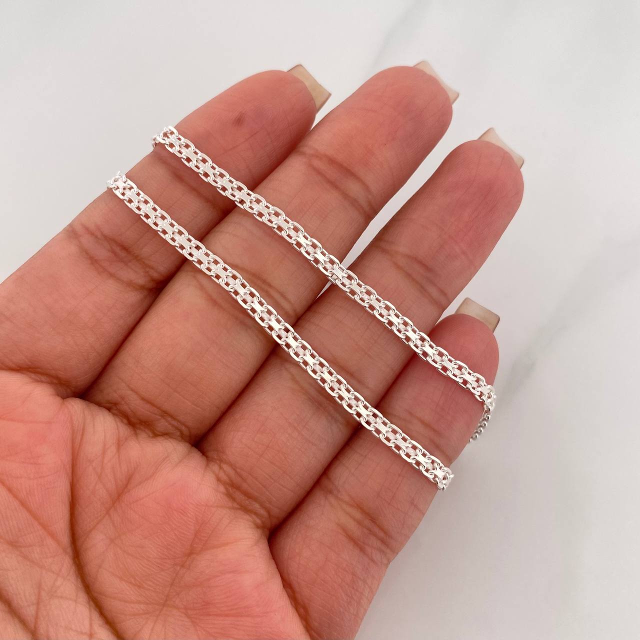 Cadena China 5.5 g / 60 cm / 2.37 mm Plata 925
