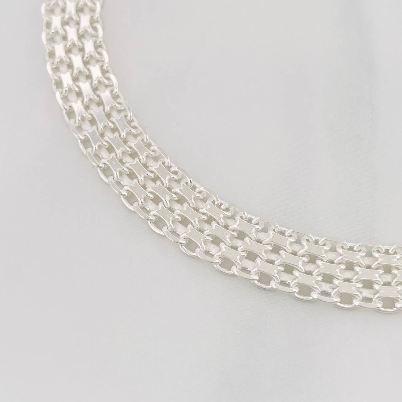 Pulso Chino 10 g / 21 cm / 7.87 mm Plata 925