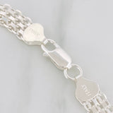 Pulso Chino 10 g / 21 cm / 7.87 mm Plata 925