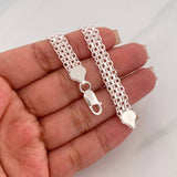 Pulso Chino 10 g / 21 cm / 7.87 mm Plata 925